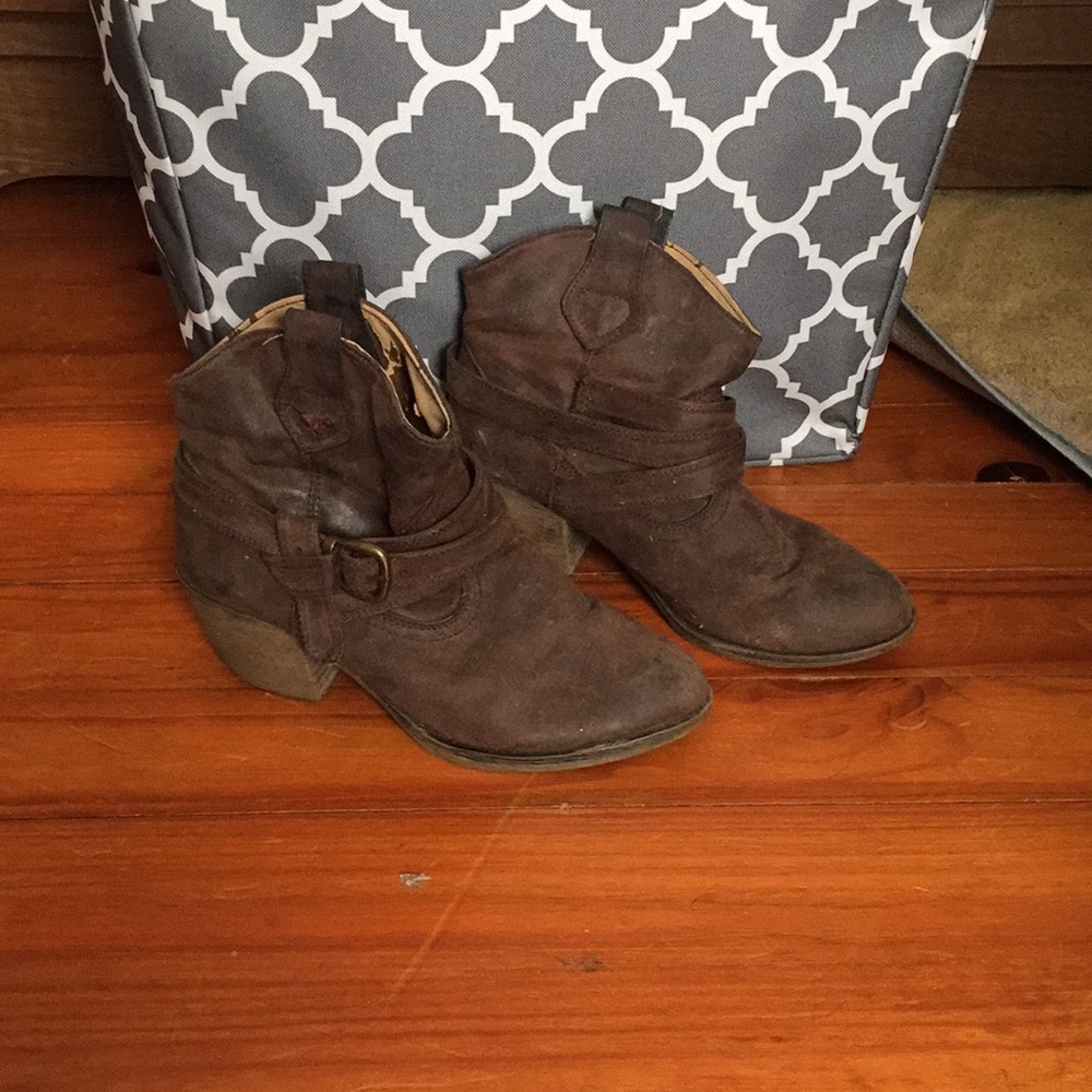 Rocketdog little ankle western boots